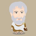 Vector illustration - Aristotle