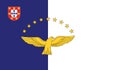 Vector Illustration of Azores Flag