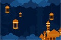 Ramadan Kareem Background Vector Illustration Royalty Free Stock Photo