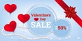 Valentine`s Day sale. Discount up to 50% off.