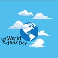 Vector illustration of a Banner for World Ozone Day. - Vector