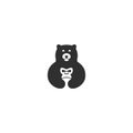 Bear gorilla logo