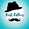 Best father card for men with mustache