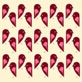 Vector illustration of birds pattern for textile,garments,carpets