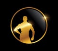Golden Man Fitness Logo icon