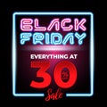 Vector Illustration Black Friday Discount for banner and background
