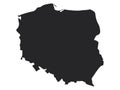 Black Map of Poland