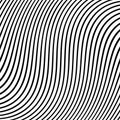 Abstract Black and White Stripes.hypnosis spiral.Seamless Black and white stripes background.seamless wave line patterns