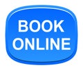 Book online button Royalty Free Stock Photo