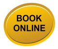 Book online button Royalty Free Stock Photo