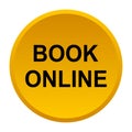 Book online button Royalty Free Stock Photo