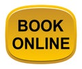 Book online button Royalty Free Stock Photo