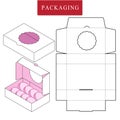 Vector Illustration of Box.Package Template.