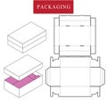 Vector Illustration of Box.Package Template.