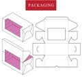 Vector Illustration of Box.Package Template.