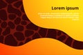 Leopard print design concept