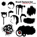 Vector illustration brush set 10