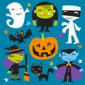 Jolly Halloween Monsters