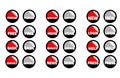 Vector illustration of Buttons