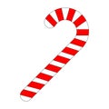 Colorful Candy Cane Icon