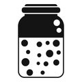 Vector illustration of a candy jar icon Royalty Free Stock Photo