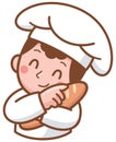 Cartoon Baker Royalty Free Stock Photo