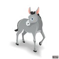Cartoon of donkey icon