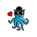 octopus cartoon Royalty Free Stock Photo