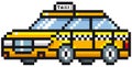 Cartoon Taxi Car