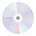 Vector illustration of a CD (compact disc)