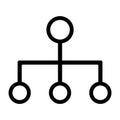 Line Chain Of Command Icon