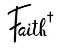 Vector Faith Cross, Christian, Religious background.