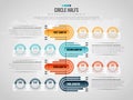 Circle Halfs Infographic