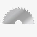 Vector illustration circular saw