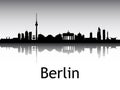 City Skyline of Berlin Germany Royalty Free Stock Photo
