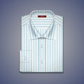 Vector illustration of a classic shirt Royalty Free Stock Photo