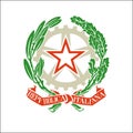 Coat of arms of the Italian Republic