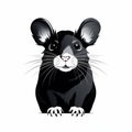 Eye-catching Rat Clip Art: Humorous Caricature In Botero Style