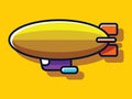 Dirigible Blimp Illustration