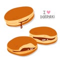 I love dorayaki set