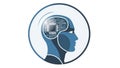 Artificial Intelligence Brain Concept Icon Royalty Free Stock Photo