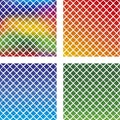 Diamond background in rainbow colors. Squared and editable. Royalty Free Stock Photo