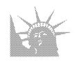 Dotted Pattern Picture of the Statue of Liberty