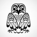 Vector illustration of an eagle. Royalty Free Stock Photo