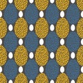 VECTOR ILLUSTRATION, EASTER INSPIRED ANIMAL PRINTED SEAMLESS REPEAT PATTERN.