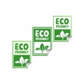 vector illustration eco friendly ecofriendly free Royalty Free Stock Photo