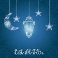 Vector Illustration Eid al Fitr. Royalty Free Stock Photo