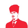 Vector Illustration of 29 ekim Cumhuriyet Bayrami means in english 29 october Republic Day Turkey