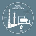 Gas industry equipment. Extraction, processing