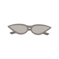 Vector isolated illustration of fashionable women sunglasses